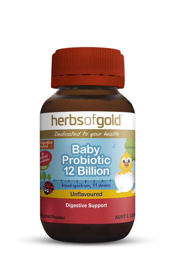 Herbs Of Gold: Baby Probiotic 12 Billion