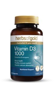 Herbs Of Gold: Vitamin D3 1000