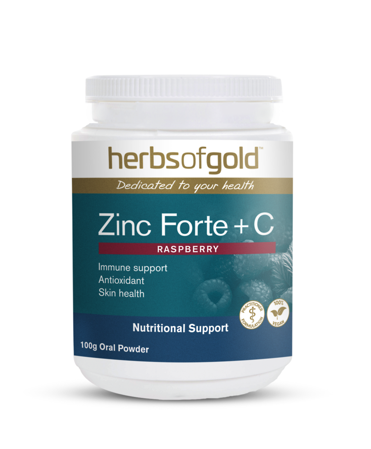 Herbs Of Gold: Zinc Forte + C