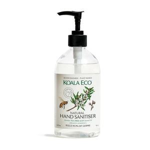 Koala Eco: Natural Hand Sanitiser (Lemon Scented Tea Tree & Tea Tree)