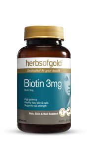 Herbs Of Gold: Biotin 3mg
