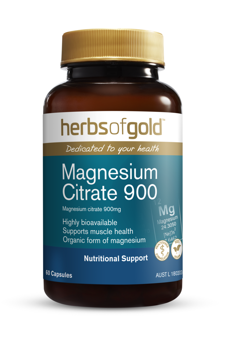 Herbs Of Gold: Magnesium Citrate 900