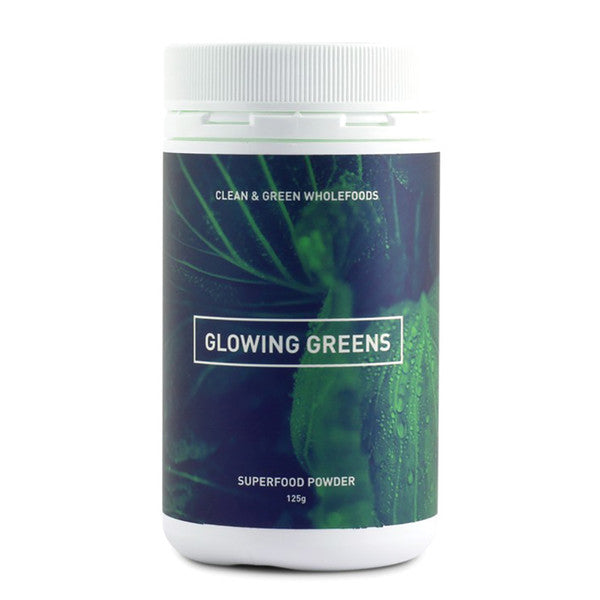 Clean and Green Wholefoods Glowing Greens 125g