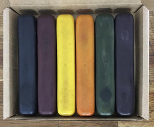 Eco Crayons Sticks: 6 Colour Box