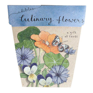 Sow ‘n Sow: Culinary Flowers Gift of Seeds