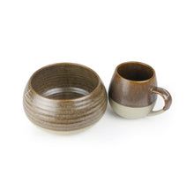 Load image into Gallery viewer, Ceramic Morning set: mug and bowl combo
