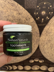 Nelson Naturals Activated Charcoal Toothpaste