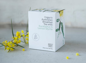 Organic Australian Breakfast Tea with Eucalyptus & Myrtle
