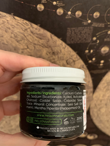 Nelson Naturals Activated Charcoal Toothpaste