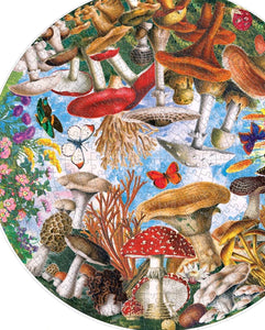 Mushrooms and Butterflies puzzle