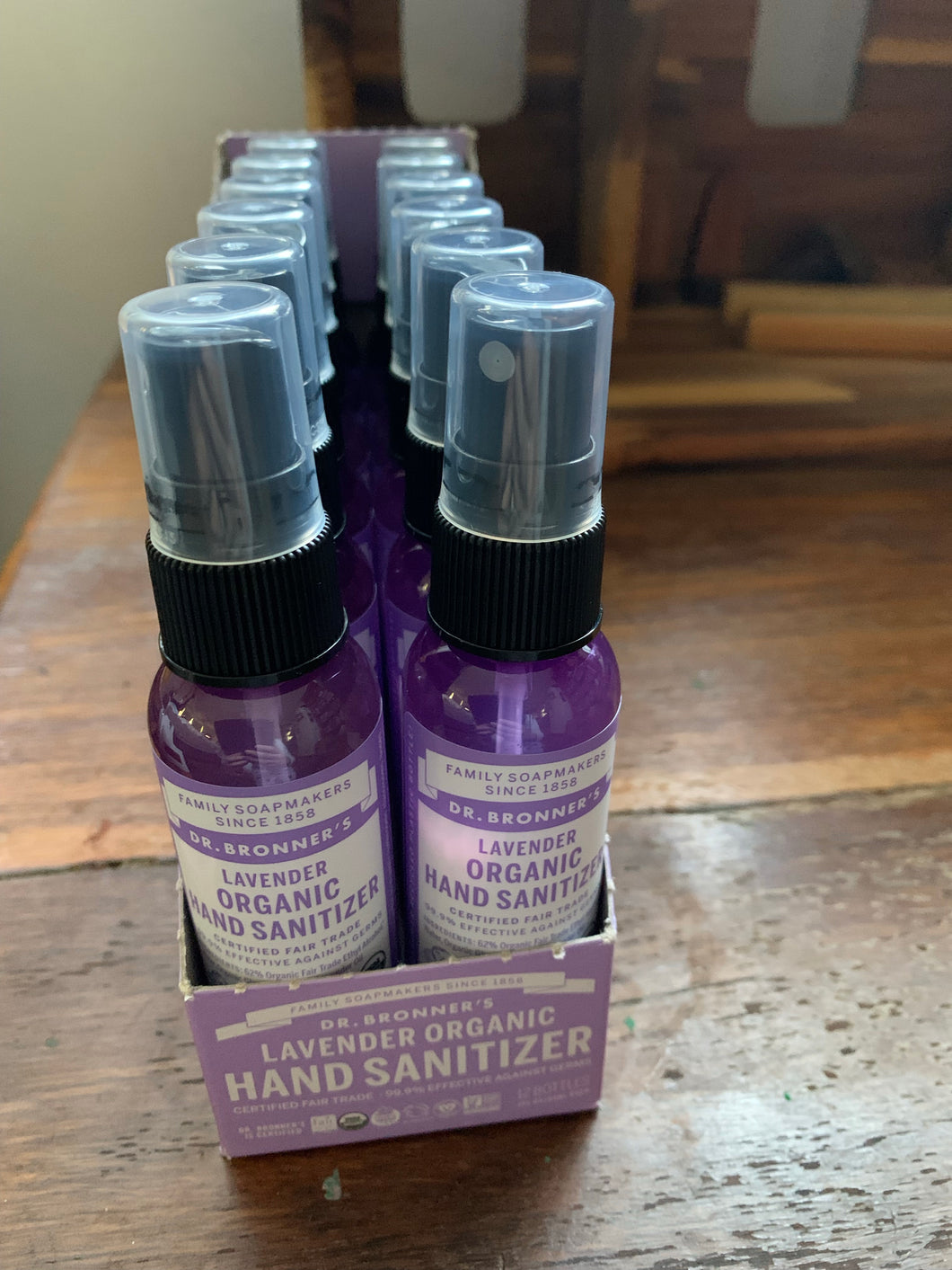Dr Bronner’s Lavender Organic Hand Sanitizer