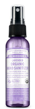 Load image into Gallery viewer, Dr Bronner’s Lavender Organic Hand Sanitizer
